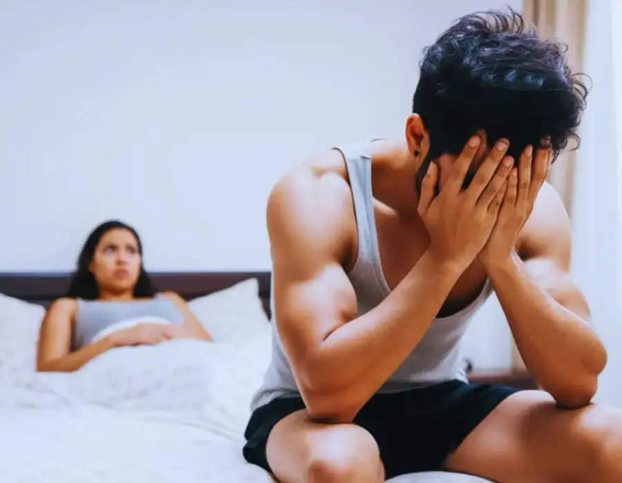 Image of upset man in need of erectile dysfunction treatment Sale