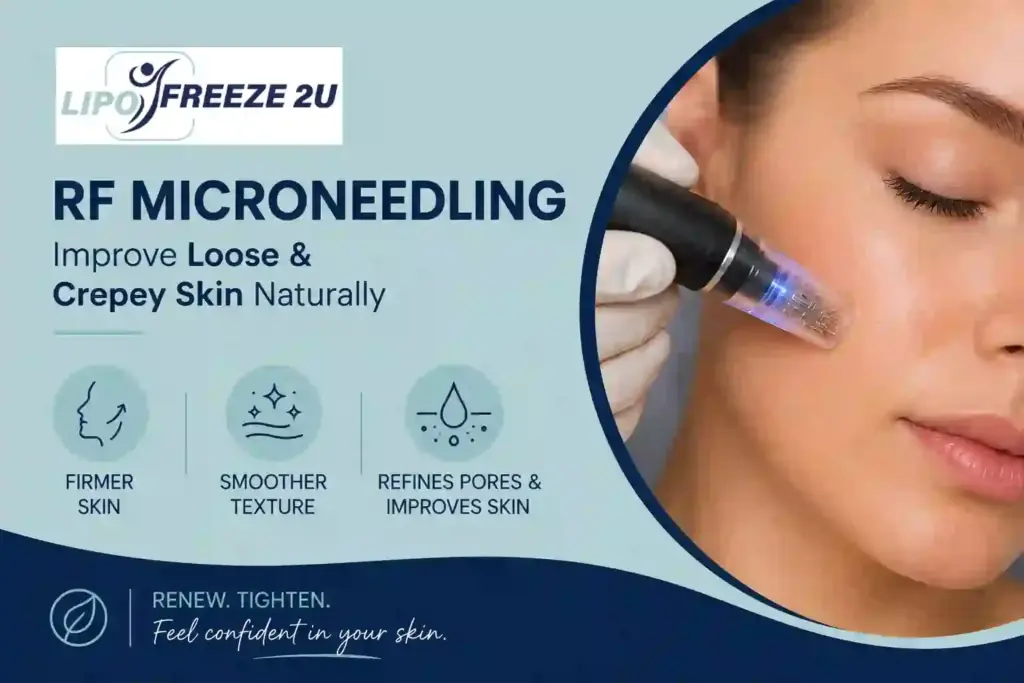 Can RF Microneedling Help Improve Loose and Crepey Skin Sale?